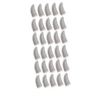 DEARMAMY 3 series Dedales Antisudor Mangas Guantes Para Juegos Tela Transpirable Cubierta Resistente Almohadillas Para Las Puntas De Los Dedos Mangas Para El Pulgar 10 piezas x 3