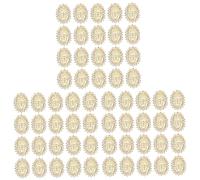 DEARMAMY 3 Series Joyas De De Uñas Decoración Rhinestones for Nails Conformado Clavos Ultravioleta Consejo Hola Chicas Encantos De Uñas Aleación Golden 30 Piezas*3