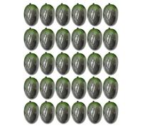 DEARMAMY 30 Piezas De Espuma De Oliva Falsa Fruta Falsa Simulación De Aceituna Artificial Modelos De Aceitunas Realistas Suministros para Fiesta De Otoño Accesorios De Fotografía para
