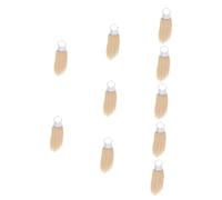 DEARMAMY 300 piezas Muestras de Cabello Real para Análisis de Color Mechones Naturales Grados Reutilizables para Entrenamiento y Práctica de Estilismo