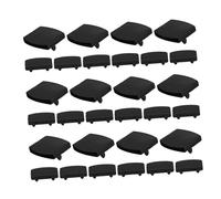 DEARMAMY 36 piezas Cubiertas y Tapas de Plástico para Listones de Cama con Soporte Central Instalación Rápida y Compatibilidad con Marcos de Madera Reparación Estable para Camas y Sofás