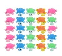 DEARMAMY 36 Piezas Erasers Set Cute Turtle Cartoon Animal Desk Pets Bulk Erasers For Classroom Students Portable School Supplies Party Favors