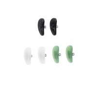 DEARMAMY 3pares Almohadillas Nasales Para Gafas Almohadillas Antideslizantes De Material Kit Para Reemplazo Uso Gafas De Sol Seguridad