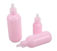 DEARMAMY 3piezas Botellas De Viaje Para Líquidos Dispensador Gel Ducha Envases De Viaje Tubos Vacíos Para Prueba De Fugas Reutilizable