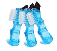 DEARMAMY 3piezas Cepillo De Limpieza Interdental Para Dentaduras Postizas Mini Cepillo De Dientes Para Adultos Herramienta De Limpieza Personal Para Uso Doméstico Pequeño y Multifuncional