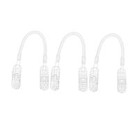 DEARMAMY 3piezas Clip De Capó Ajustable Elástico Accesorios Para Correas De Sombreros Cierre Prueba De Viento Para Uso Sujección Segura Para Gorras