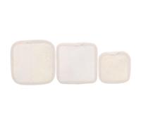 DEARMAMY 3piezas Esponjas De Lufa Para Baño y Ducha Exfoliantes Fáciles De Sostener Suaves
