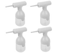 DEARMAMY 4 Juegos Espumador De Burbujas Baño Dispensador Viaje Limpiador Facial Fabricante De Burbujas De Lavado Botella De Espuma Abs.pp.