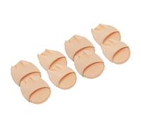 DEARMAMY 4 Pares De Calcetines Para Los Dedos Del Pie Calcetines Hasta La Mitad Calcetines Transpirables Para El Antepié Calcetines Con Separador De Dedos Para Mujer