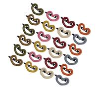 DEARMAMY 48 Piezas Horquilla De Amor Cabello Chicas Corazón Para Diminuto Acortar Delgado Estilo Pequeño Clips Horquillas De Mujer Pasadores De Pelo El Plastico