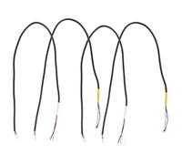 DEARMAMY 4piezas Accesorios para Guitarra Eléctrica Arnés de Cableado de Conductores Blindados Cable de Instrumentos Musicales para Reparación de Circuito de Guitarra