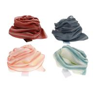 DEARMAMY 4piezas Bolas De Baño Esenciales Para Ducha Exfoliantes Corporales Esponja Vegetal Para Hombres Rascador De Espalda Cepillo De Ducha Cuerpo Accesorios De Bolas De Baño