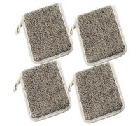 DEARMAMY 4piezas Bolsa Para Guardar Jabón Exfoliante Corporal Funda Para Jabón Barra De Bolsas Para Jabones Solidos Para Ducha