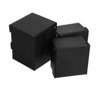 DEARMAMY 4piezas Cajas De Obsequio Plegables Para Corbatas Caja De Embalaje Con Tapa Abatible Para Guardar Corbatas Suministros De Empaque Para Pequeñas Empresas Como Obsequio