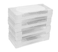 DEARMAMY 4piezas Neutralizador De Olores Para Refrigerador Desodorante Absorbente Bolsas Purificadoras De Aire