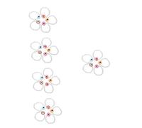 DEARMAMY 5 Juegos Anillo De Ojo Azul Luz De Noche Luz Luz De Noche Decoracion De Conejos Varita De Ángel Decoración De Estatuilla Pendientes Anillos Peluches Collar Con Cuentas 5 Piezas * 5
