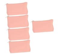 DEARMAMY 5 Piezas Bolso De Cosméticos Bolsa De Pintalabios Mini Bolsa De Maquillaje Bolsas De Cosméticos para Mujeres Estuche Porta Brochas De Maquillaje Bolsa Organizadora De Joyas PU