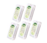DEARMAMY 5 Piezas desodorante refrigerador hogar ambientador Desodorante para refrigerador Quita olores de refrigerador olor a refrigerador desodorante de basura caso de carbón el plastico