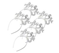 DEARMAMY 5 Piezas Diademas De Fiesta Para Celebraciones De Año Accesorios Pelo De Nochevieja Diadema Decorativa Para Fiestas Para Fotos De Feliz Año