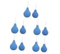 DEARMAMY 5 Series Limpiador De Oídos Adulto Bulbo Del Oído Lavado De Oídos Bulbo De Limpieza De Oídos Limpiador Del Canal Auditivo Lavadora De Orejas Gel De Sílice Azul 2 Piezas X 5