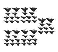 DEARMAMY 5 Series Pasadores De Corbata Estante Corchete Alfileres De Corbata Para Corbatas Regulares Clips De Corbata Decorativos Astilla Traje Clip De Barra Black El Plastico 10 Piezas X 5