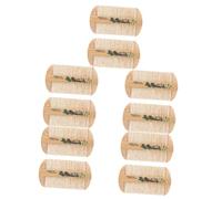 DEARMAMY 5 Series Peine Rark Bamboo Peine De Dientes Para El Cabello Peine De Dientes Para El Hogar Peine De Dientes Peine Para Liendres Peine Chino Peine Bambú 2 Piezas X 5