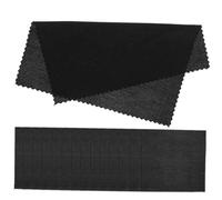 DEARMAMY 50piezas Paño Para Gafas De Microfibra Negro Toallitas Limpiadoras Para Lentes Paños De Microfibra Para Limpiar Gafas Casa o Viaje