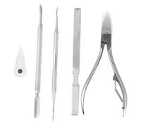 DEARMAMY 5piezas Cortaúñas Herramientas De Manicura Cortaúñas Alicate Cortauñas Alicates Cortauñas Para Doméstico y Profesional