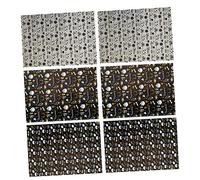 DEARMAMY 6 Hojas Papel de Embalaje de Graduación Taza y Papel de Presentación Elegante y Práctico Celebraciones Especiales