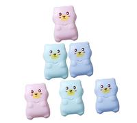 DEARMAMY 6 Juegos De Cajas De Jabón En Rodajas Para Viaje Jabones Pequeños Mini Jabones Almohadillas De Jabón Jabón De Manos De Papel Pp