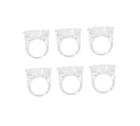 DEARMAMY 6 Piezas Anillos de Taza de para Microblading de Soporte Práctico para Accesorios de para Salones y Casa