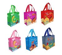 DEARMAMY 6 Piezas Bolsas De Obsequio Dibujos Animados Material Para Decorar Compras Bolsas De Obsequio De Recuerdo Para Festivales De Dibujos Animados