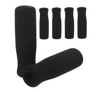 DEARMAMY 6 piezas Empuñaduras Antideslizantes para Bastones y Andadores de Acolchado Ergonómico de Espuma para Absorción de Compatibles con Muletas y Carros de Paseo Protección y