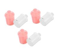 DEARMAMY 6 Piezas espuma limpiadora facial y vaso para hacer espuma facial leche desmaquillante facial gel fabricante de espuma de viaje fabricante de espuma de plástico