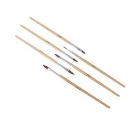 DEARMAMY 6 Piezas Pinceles de Manicura para de Uñas de Herramientas de para Pintura Diy Cepillo Duradero para Decoración de Uñas para Salones y Personal