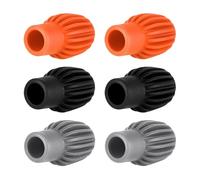 DEARMAMY 6 Piezas Silicona Drumstick Dampeners para Silenciar Tapas Silenciosas de Reductores de Ruido para Práctica de Batería Cobertores Suaves para Control de Volumen Espacios Sensibles