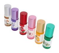 DEARMAMY 6piezas Aceite Nutritivo Para Cutículas Rodillos Aceite Revitalizante Crecimiento Cutículas Uñas Dañadas Hidrata Fortalece Para Viajes Casa