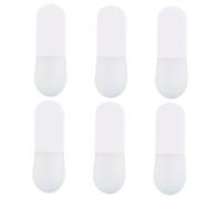 DEARMAMY 6piezas Cepillo Facial Limpiador Mini De Barro De Silicona Cómodo y No Irrita La Fácil De Limpiar Secar y Reutilizar
