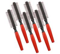 DEARMAMY 6piezas Cepillos De Pelo Rodillo Antiestático Con Mango Para Desenredar y Masajear Cabelludo Peines Rizador Prácticos Para Mujeres y Estilismo Seco y Mojado