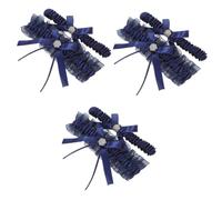 DEARMAMY 6piezas Garter De Boda De Encaje Para Novia Ligero y Cómodo Para Fiestas y Eventos Especial Para Mujeres Celebraciones