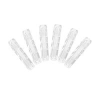 DEARMAMY 6piezas Tubo de Esmalte de Labios Transparente Envases Vacíos para Brillo Labial Rellenable Kit para Hacer Brillo Labial DIY para Uso Personal