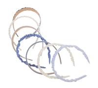 DEARMAMY 7piezas Accesorios Estéticos Cabello Diademas Para Mujeres y Niñas Diseño Sofisticado y Cómodo