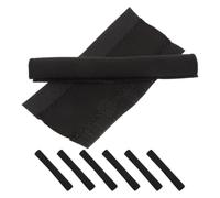 DEARMAMY 8 Piezas Protector de Cadena para Bicicleta de Cuadro y Negro | Tejido de Buceo Adhesivo, Resistente al Desgaste, para Montaña y Carretera