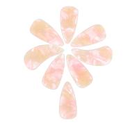 DEARMAMY 8 piezas Púas de Dedos de Guzheng de Protección de Dedos Diseño Simple Profesional Accesorios para Guzheng la Interpretación Musical