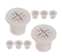 DEARMAMY 8 Piezas Tapones de Plástico para Tuercas de Toboganes Infantiles, Compatibles y Fáciles de Instalar, Ideales para Zonas de Juego Interiores y Seguridad