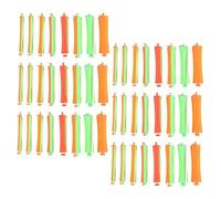 DEARMAMY 8juego Varilla Rizadora de Pelo Rizadores para Cabello de Plástico para Ondas Frías Herramientas de Peluquería Caseras Portátil