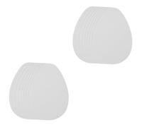 DEARMAMY 8pares of Anti- High Heel Shoe Sole Pads Self-adhesive Non- Cushions for Shoe Bottom Grip Transparent Diamond Pattern