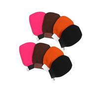 DEARMAMY 8piezas Manoplas Exfoliantes De Yute Para Baño Masajeador De Ducha Color Al Azar