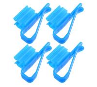 DEARMAMY Abrazadera de Plástico para Tuberías, Clip Ajustable Portátil | Fijación Segura para Líneas de Combustible y Riego, Uso en Coche y Jardín, Formato Práctico