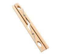 DEARMAMY Abrazaderas de Madera para Tubos de Ensayo 10 Piezas Soporte Resistente al Calor Accesorio Laboratorio Escuela Equipo Experimental Seguro y Duradero